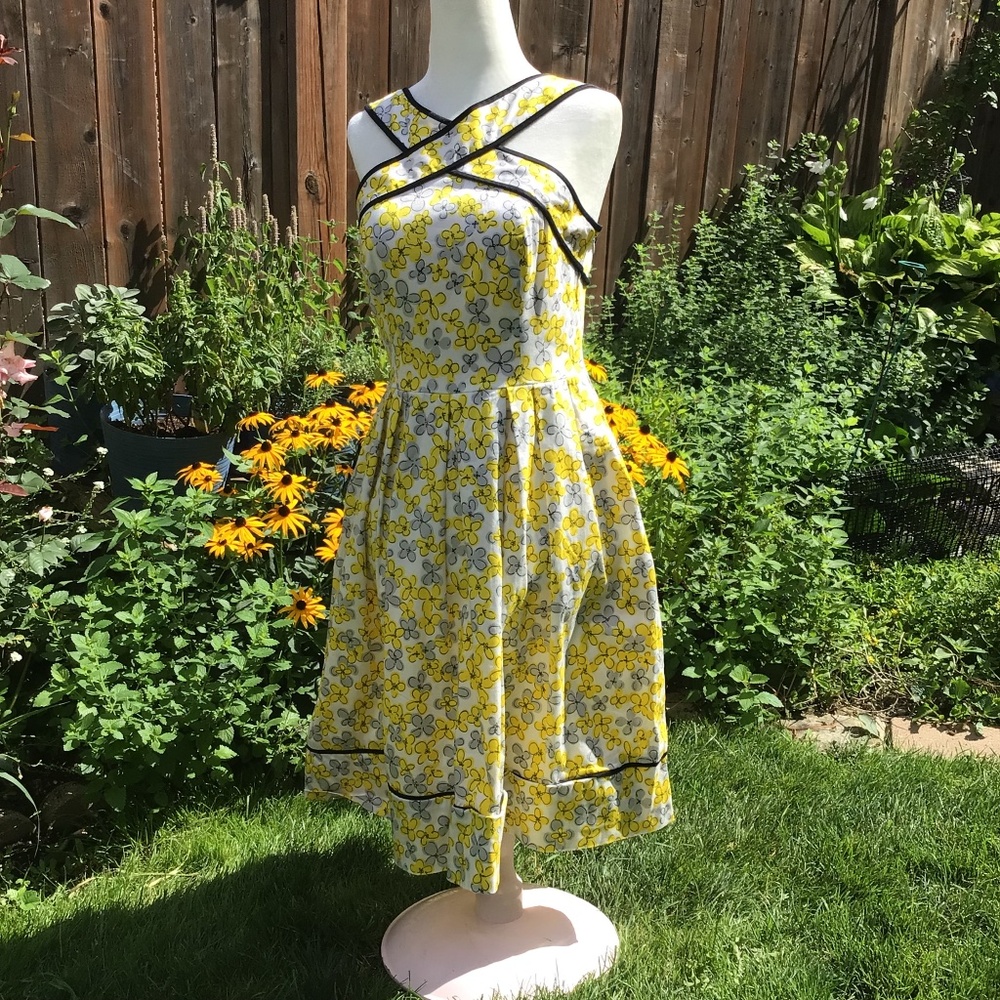 Maggy London FloralPrint Sundress Size 8